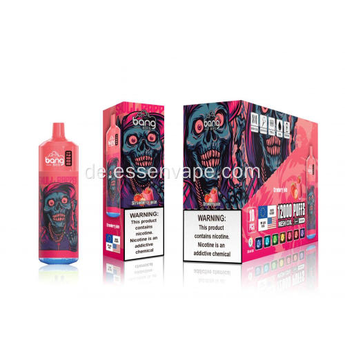 Belgien Einweg Vape Bang Box 12000puff